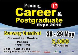 17th Penang Career & Postgraduate Expo 2016