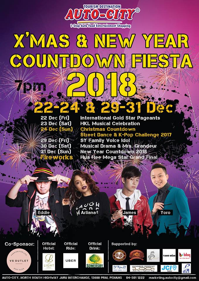 Autocity Chistmas & New Year Countdown