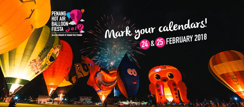 Penang Hot Air Balloon Fiesta 2018