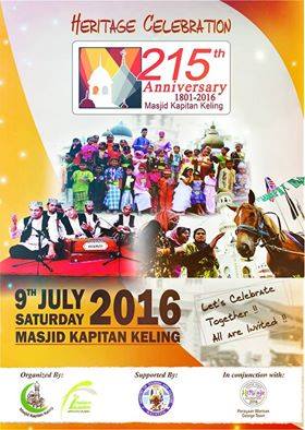 Masjid Kapitan Keling 125th Anniversary Celebration
