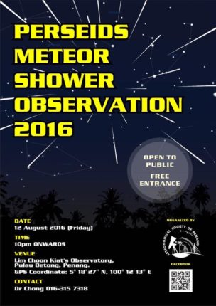 Perseids Meteor Shower Observation