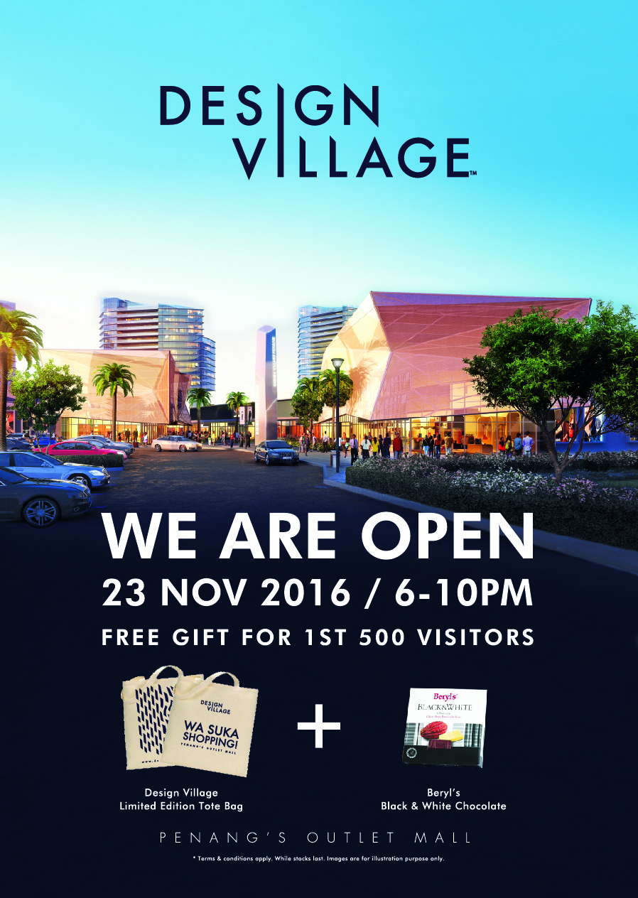 Brands at Design Village (Penang Premium Outlet)