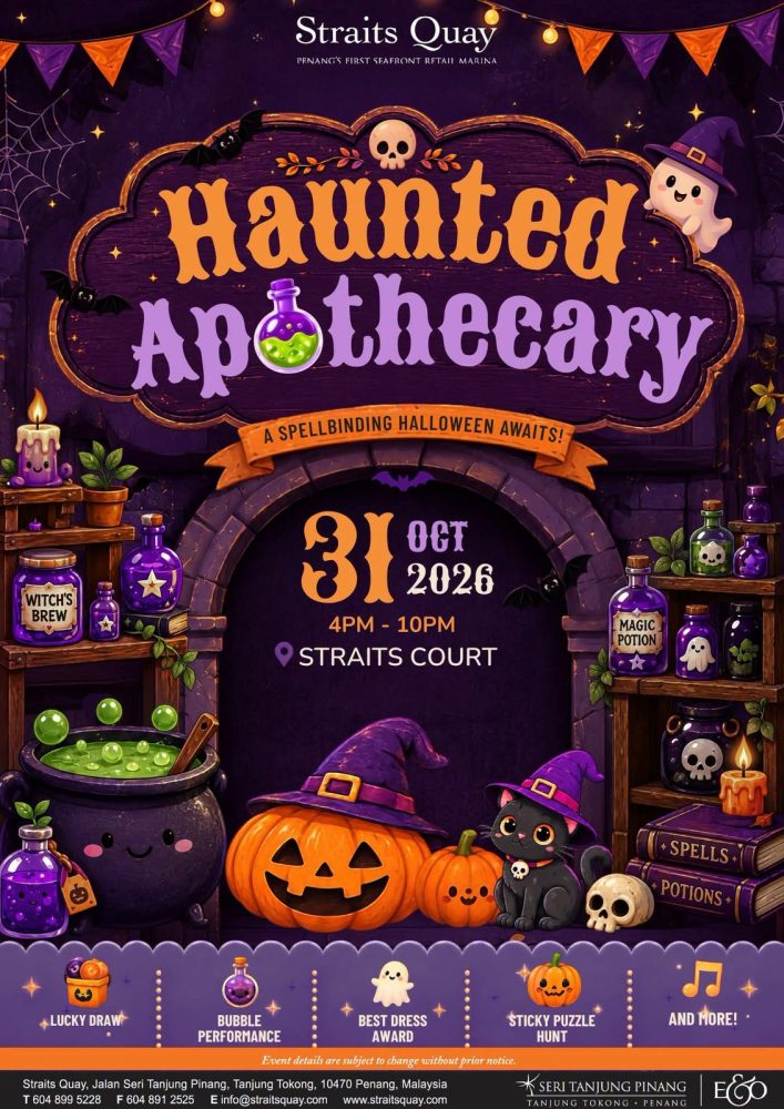 Haunted Apothecary at Straits Quay 2026